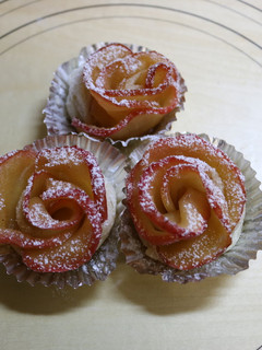 簡単!薔薇のアップルパイ★-レシピのメイン写真