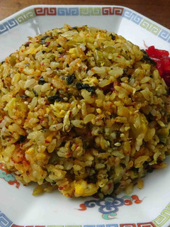 ピリ辛高菜炒飯-レシピのメイン写真