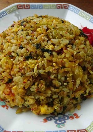 ピリ辛高菜炒飯-レシピのメイン写真