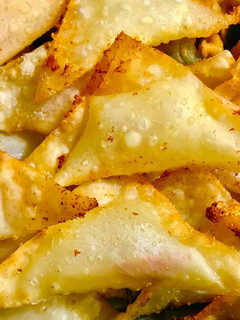 焼売の皮でおつまみ☆ベーコンチーズ揚げ-レシピのメイン写真