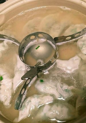 水餃子 たくさん食べれる回転鍋-レシピのメイン写真