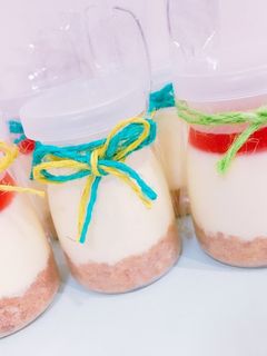 簡単 レアチーズケーキ-レシピのメイン写真