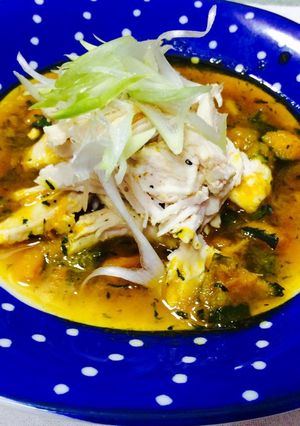 鶏肉のカボチャこぶおろしあんかけ-レシピのメイン写真