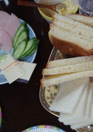 子供のクリスマス会など＊セルフサンド-レシピのメイン写真