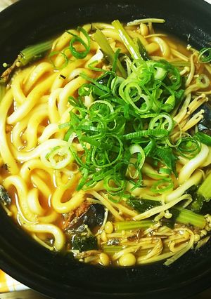 サバ缶うどん-レシピのメイン写真