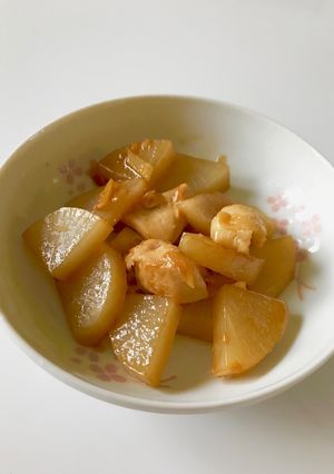 鶏むね肉と大根のさっぱり生姜-レシピのメイン写真