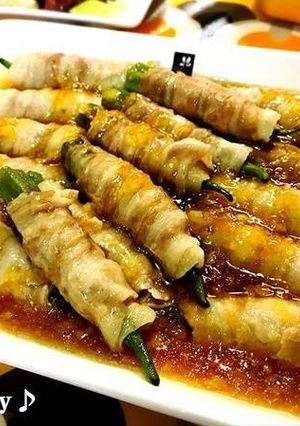 レンチン♪オクラの豚肉巻きこぶおろし-レシピのメイン写真