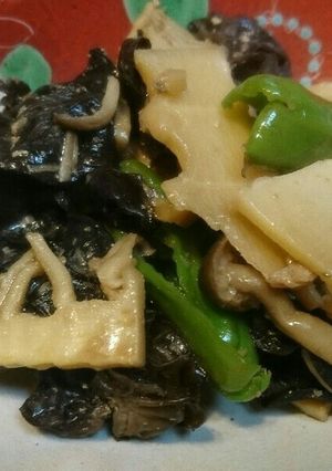 鳥チャーシューの汁で♪うま煮♪-レシピのメイン写真