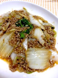 麻婆白菜-レシピのメイン写真