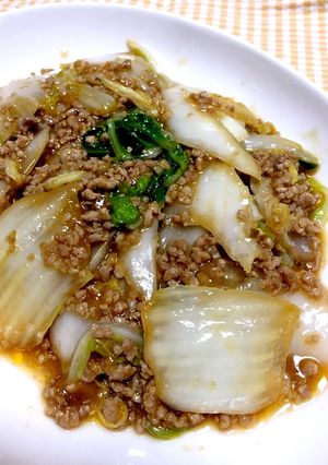 麻婆白菜-レシピのメイン写真