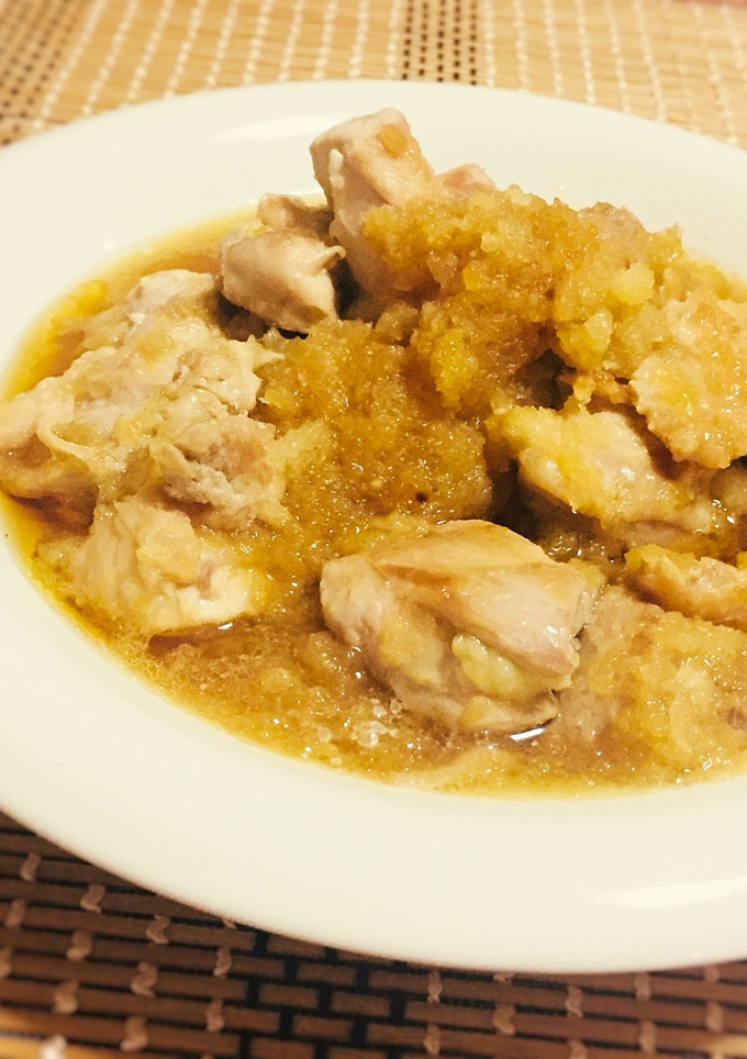 こぶおろしで簡単！鶏肉のみぞれ煮-レシピのメイン写真