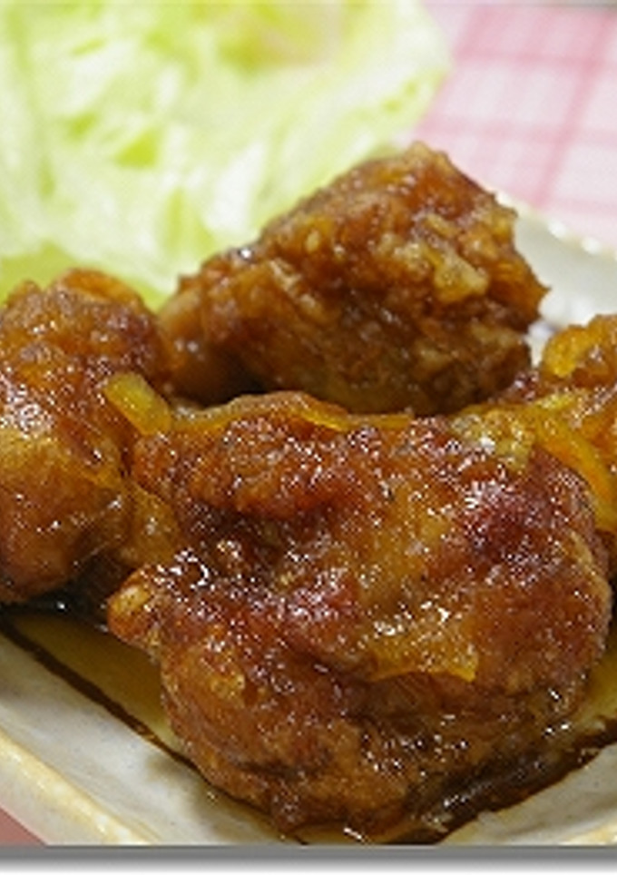 鶏のからあげマーマレード和え-レシピのメイン写真