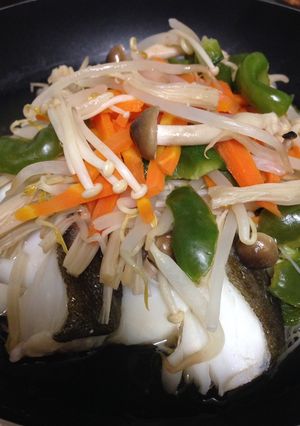 タラの野菜乗せ-レシピのメイン写真
