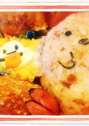 キャラ弁　簡単　すみっこくらしトンカツ☆-レシピのメイン写真