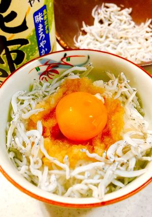 漬け卵のこぶおろし飯-レシピのメイン写真