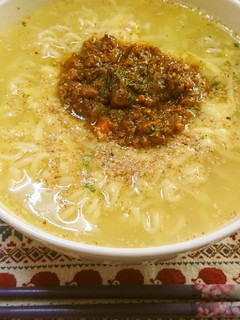 とろ~り♪チーズカレーラーメン-レシピのメイン写真