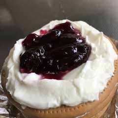 簡単低カロリヨーグルトビスケットケーキ-レシピのメイン写真