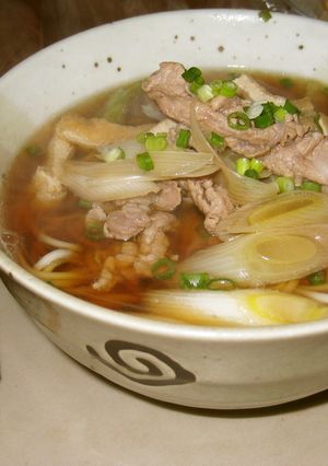 豚ねぎ蕎麦-レシピのメイン写真