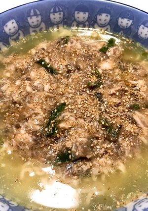 鯵のとろ〜りあんかけ塩らーめん-レシピのメイン写真