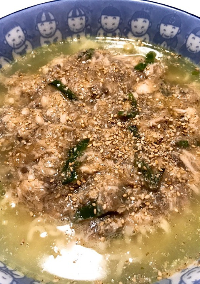 鯵のとろ〜りあんかけ塩らーめん-レシピのメイン写真