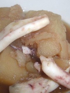 イカとじゃがいもの煮物-レシピのメイン写真