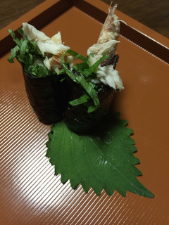 焼きアジ軍艦巻き-レシピのメイン写真