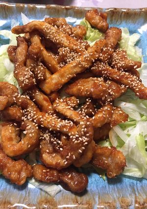 豚肉の旨旨ソースがらめ-レシピのメイン写真