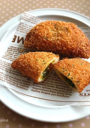 食パンとおにぎり丸で！簡単♪カレーパン-レシピのメイン写真