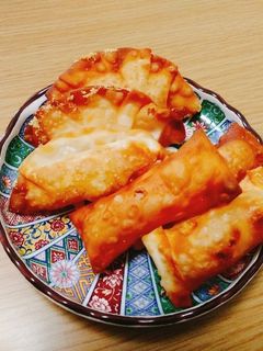 餃子の皮で簡単おつまみ!-レシピのメイン写真