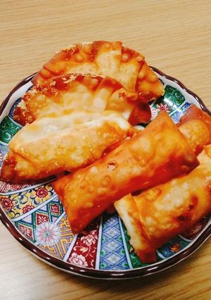 餃子の皮で簡単おつまみ！-レシピのメイン写真