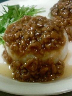 大根ステーキ 肉みそがけ-レシピのメイン写真