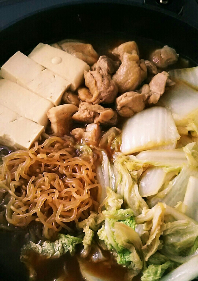 旬☆白菜と鶏肉のすき煮-レシピのメイン写真