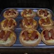 トースターで簡単餃子の皮ピザ