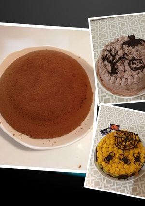 米油米粉でふわふわスポンジケーキ☆-レシピのメイン写真