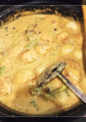 ✩チキンボールのカレークリーム煮✩-レシピのメイン写真