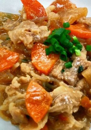 大根と豚肉の甘酢煮-レシピのメイン写真