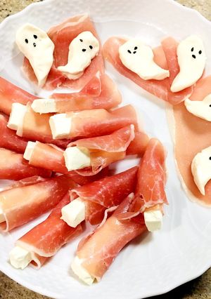 簡単 ハロウィンのおばけ-レシピのメイン写真