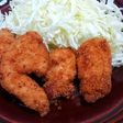 マヨネーズ衣のチキンカツ