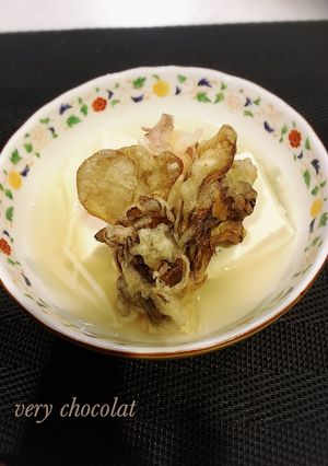 米油で美味しい※揚げ出し舞茸豆腐-レシピのメイン写真