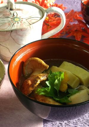 松茸の椀物-レシピのメイン写真