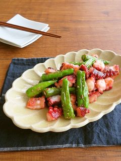 ししとうとタコのガーリックソテー-レシピのメイン写真