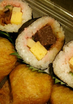 最速のチョコ入りの巻き寿司-レシピのメイン写真