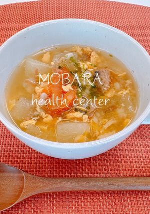 冬瓜ともち麦の食べるスープ-レシピのメイン写真