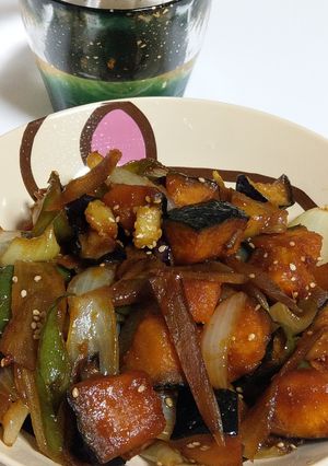 素揚げ野菜の甘酢あえ-レシピのメイン写真