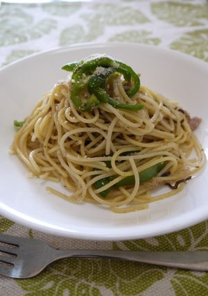 ツナと塩昆布のパスタ。-レシピのメイン写真