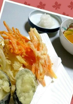 サクサク天ぷら-レシピのメイン写真