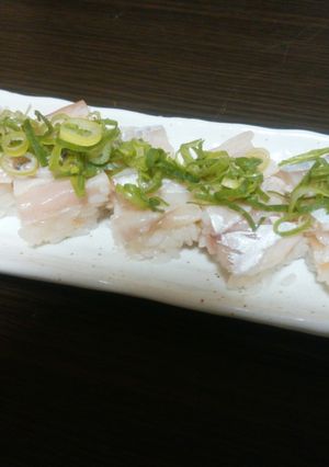鯵の押し寿司-レシピのメイン写真