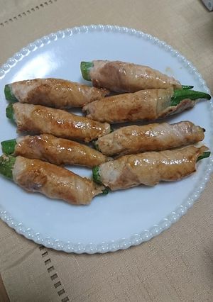 米油で☆オクラの豚肉巻き-レシピのメイン写真