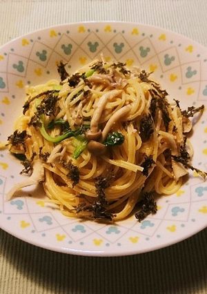 きのこたっぷり明太子クリームパスタ-レシピのメイン写真