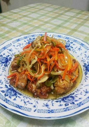 野菜たっぷり♪鶏肉の南蛮漬け☆-レシピのメイン写真